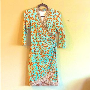 COPY - J. McLaughlin faux wrap dress size small